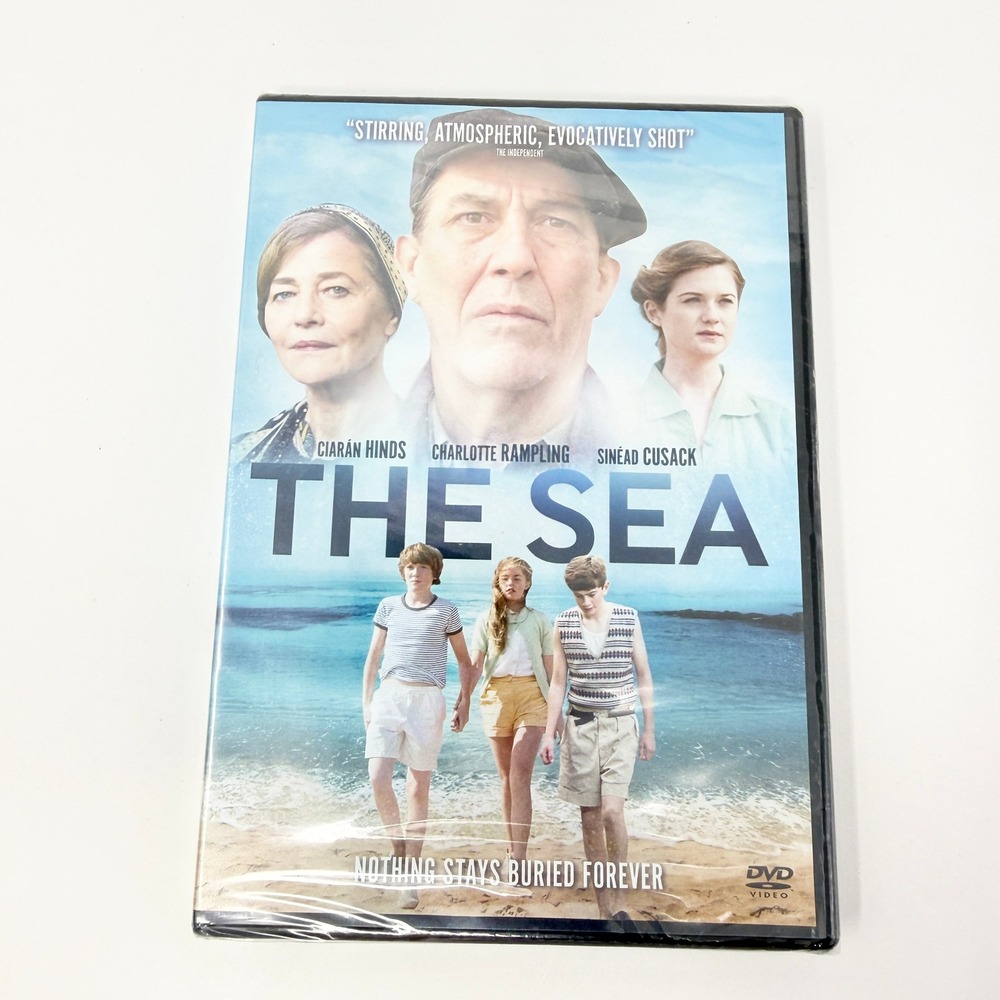 The Sea DVD 2013 Ciaran Hinds Charlotte Rampling Sinead Cusack Drama Movie New